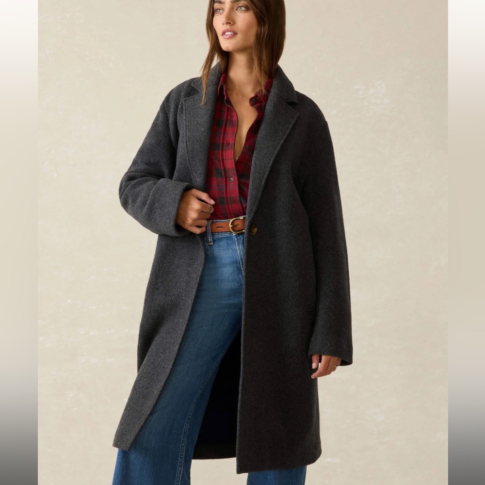 Faherty Atlantic Knit Coat